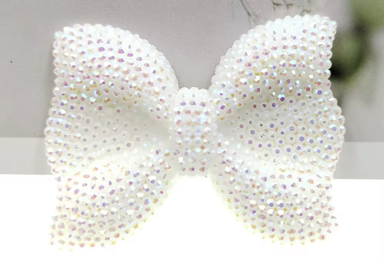 AB Resin Knot Bow Flatback Charm