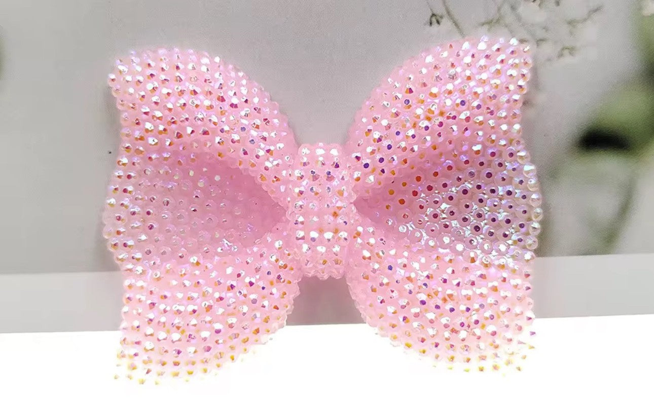 AB Resin Knot Bow Flatback Charm