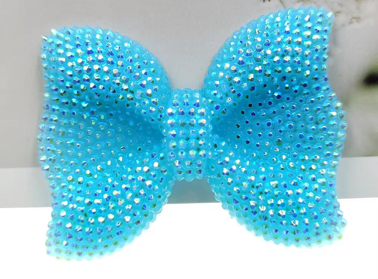 AB Resin Knot Bow Flatback Charm