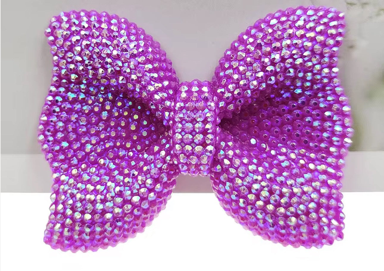 AB Resin Knot Bow Flatback Charm