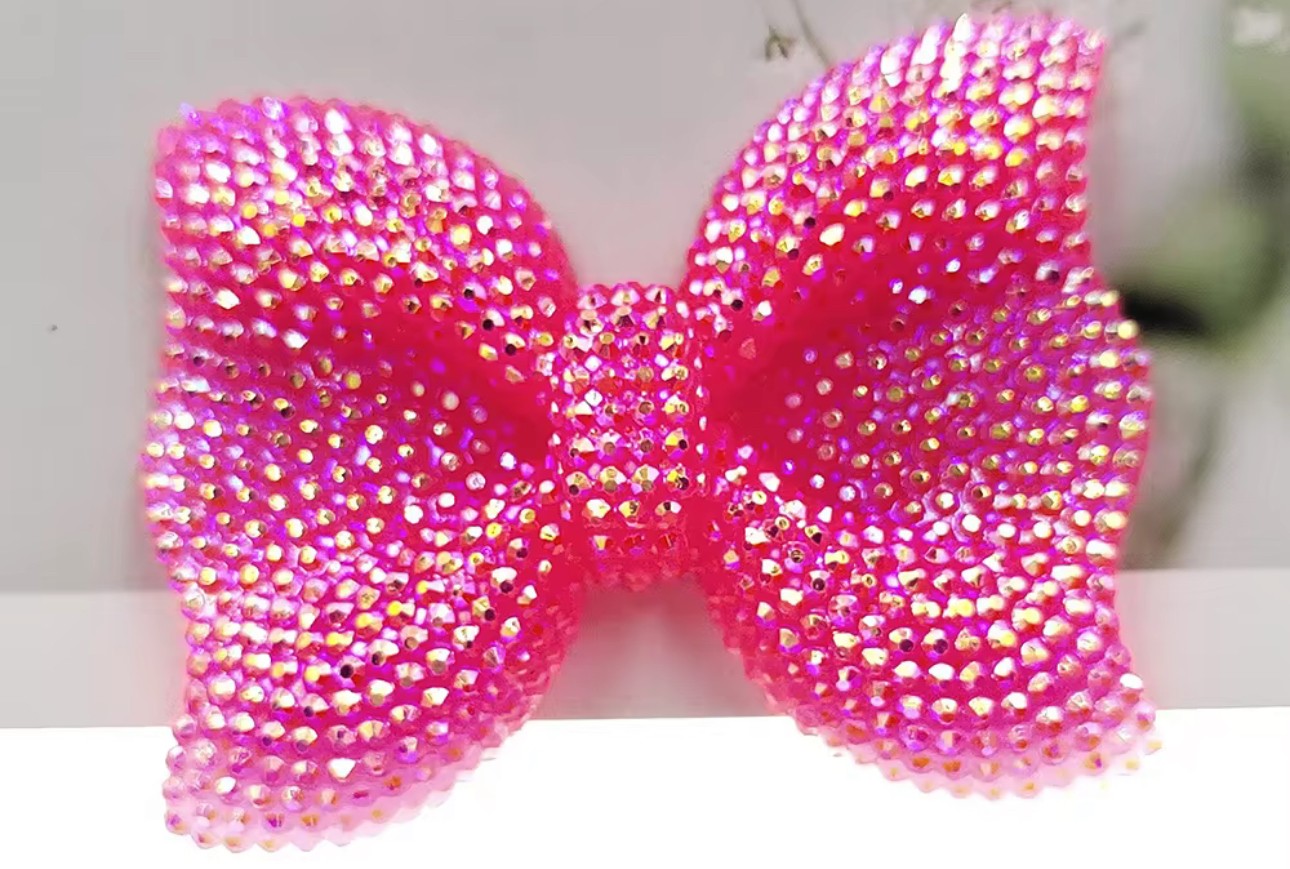 AB Resin Knot Bow Flatback Charm