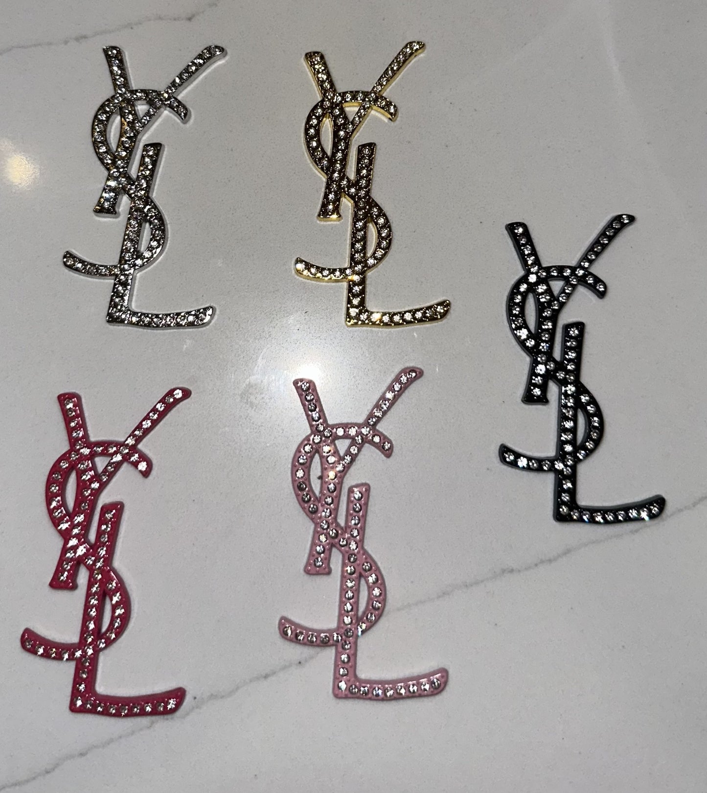 Bling Letter Flatback Charms