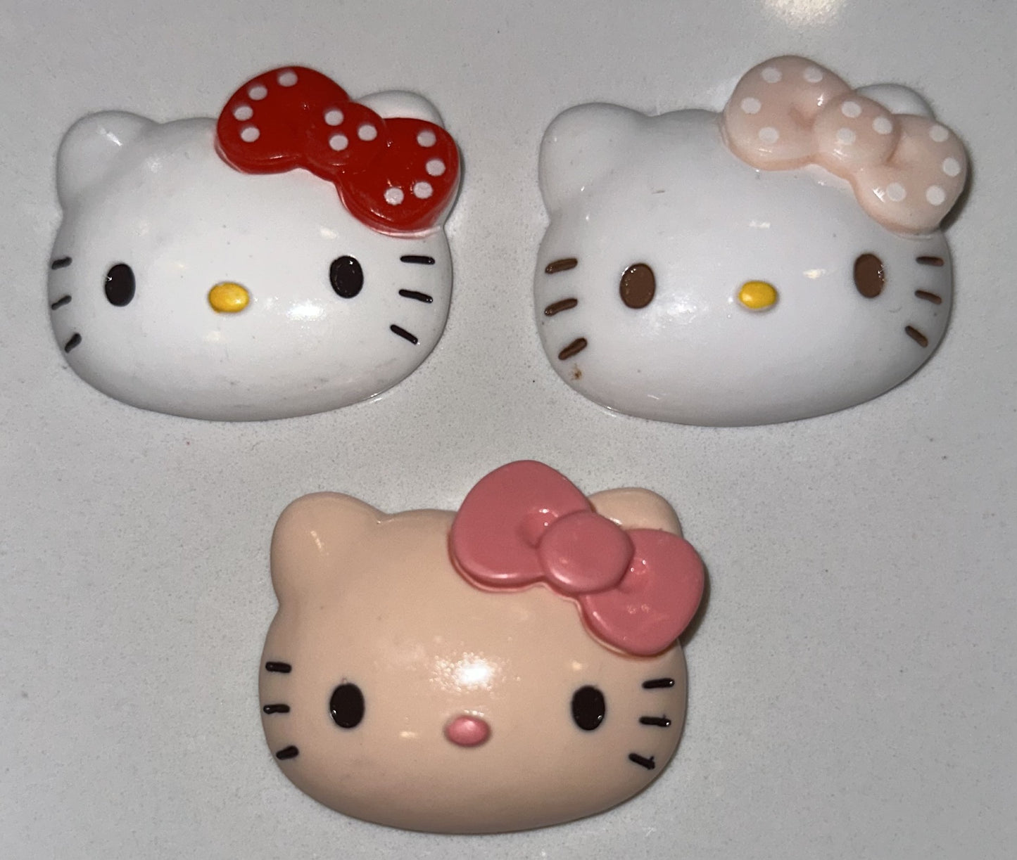 Kawaii Bow Cat Flatback Charms
