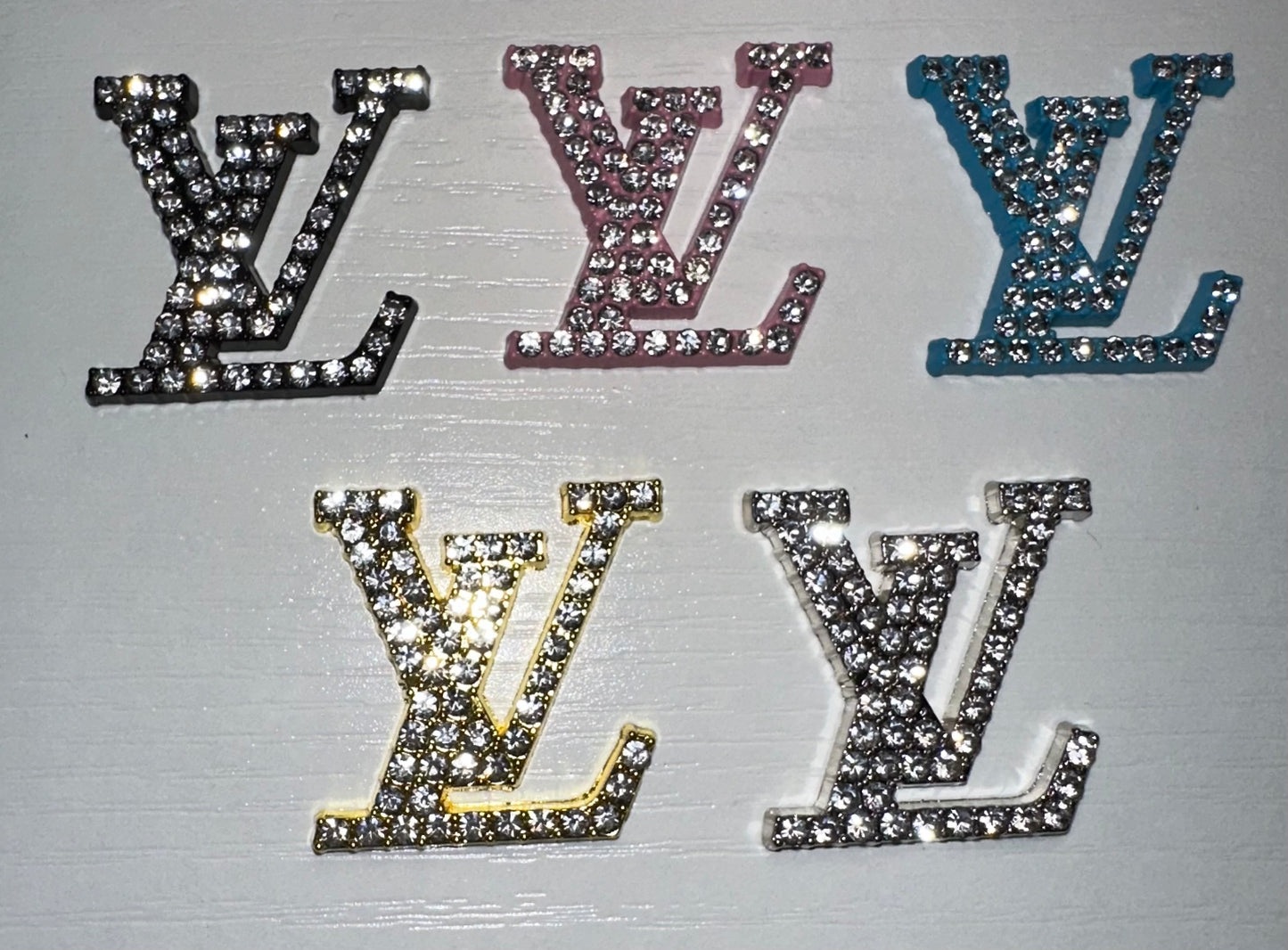 Bling Letter Flatback Charms