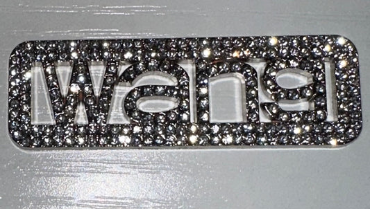 W Bling Junk Charm