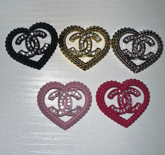 Heart C Junk Charm