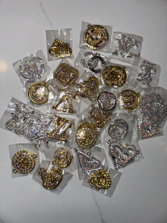 Iridescent Lux Jewelry Charms (10 count)