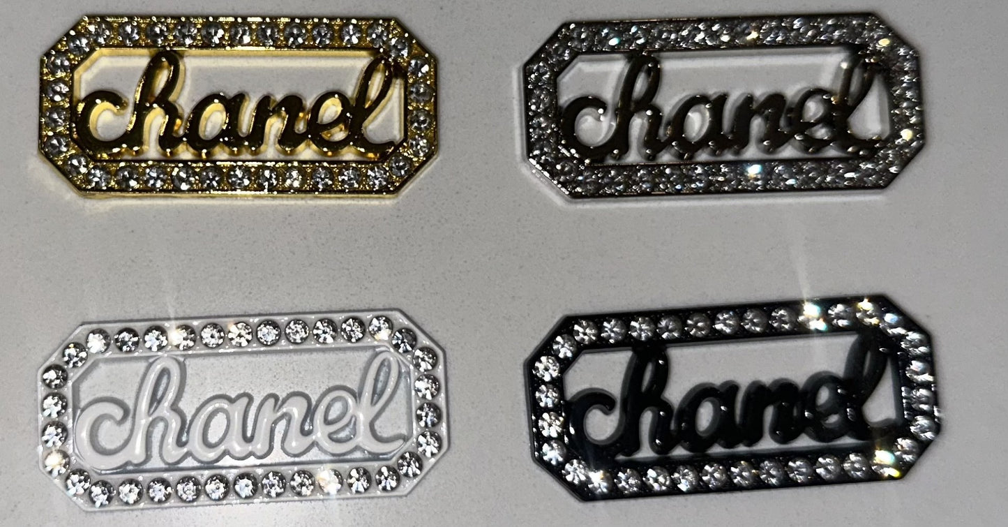 Rectangle Bling Frame Flatback Charms