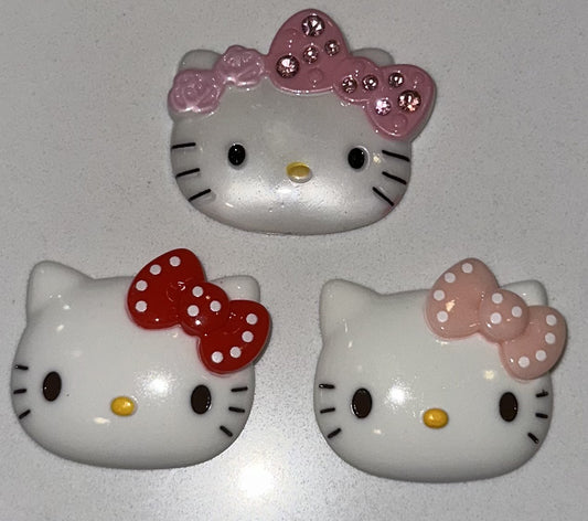 Cute Kitty Flatback Charms